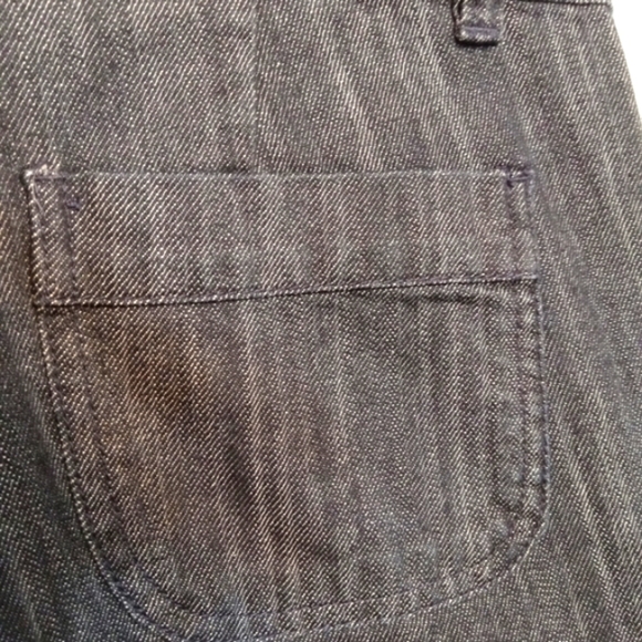 Tex Max Azria Jean 90’s Western Cotton Straight Mid Rise Mid Black W28 Fit 32x32 - Picture 4 of 13